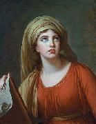 elisabeth vigee-lebrun Lady Hamilton as the Persian Sibyl oil on canvas